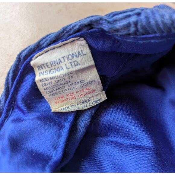 SKYDOME Toronto 90s corduroy NEWSBOY snapback Canada Blue Jays hat MLB vintage - Picture 2 of 6